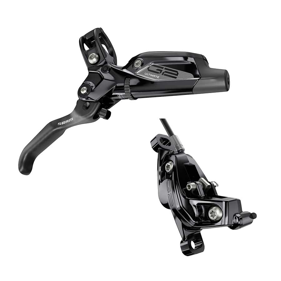 G2 Ultimate A2, MTB Hydraulic Disc Brake, Front, Post mount, Disc: Not included, Black