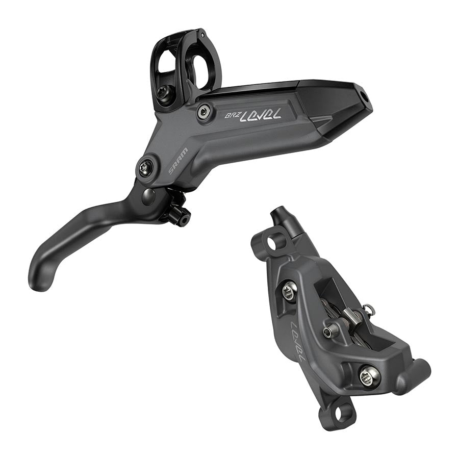 Level Bronze Stealth 4P, MTB Hydraulic Disc Brake, Front, Post mount, Grey