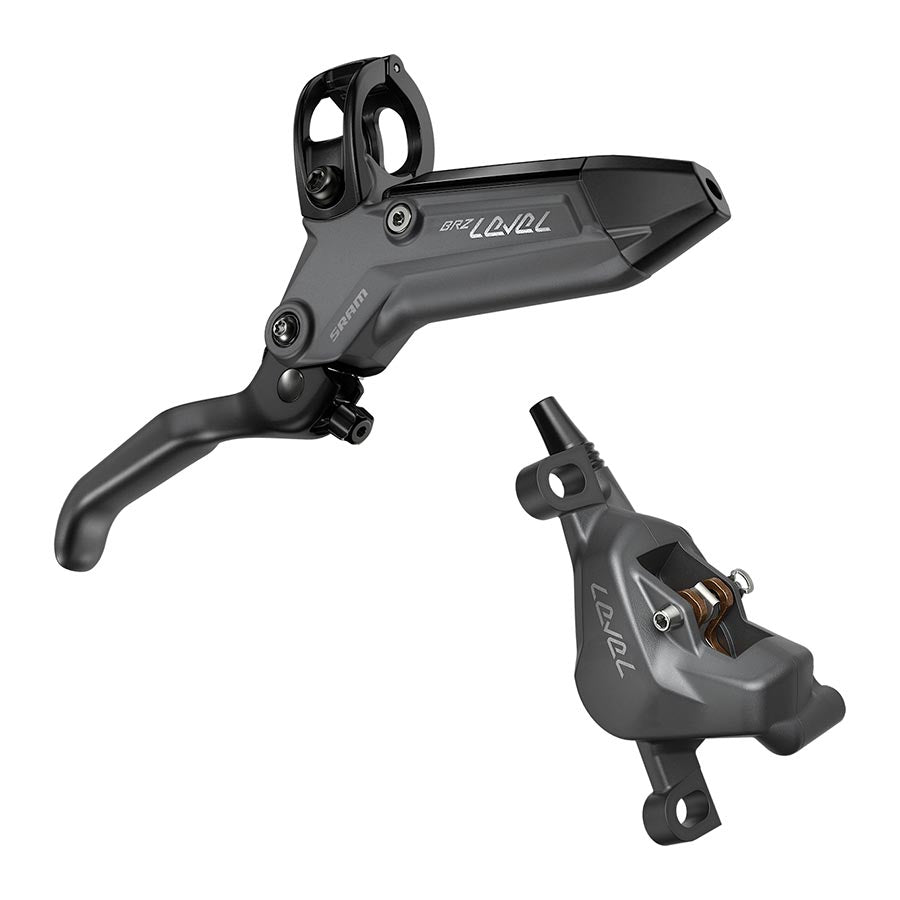 Level Bronze Stealth 2P, MTB Hydraulic Disc Brake, Front, Post mount, Grey