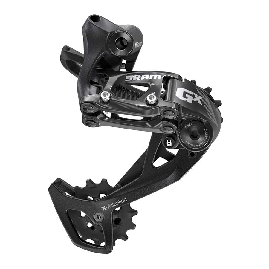 GX 2X11, Rear derailleur, 2X11sp., Long cage, Black