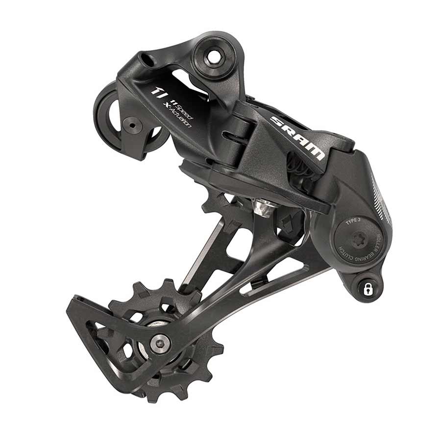 NX, Rear derailleur, 11sp., Long cage, Black