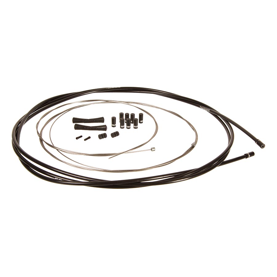 Shifter Cable and Housing Set, Stainless Steel, Black, Shimano/Kit