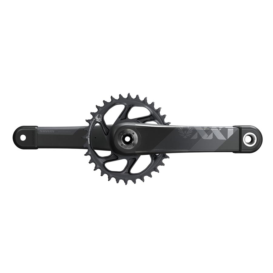 XX1 Eagle DUB, Crankset, Speed: 11/12, Spindle: 28.99mm, BCD: Direct Mount, 34, DUB, 175mm, Cannondale AI, Black