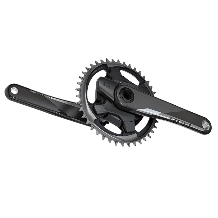 Red 1 AXS Quarq, Power Meter Crankset, Speed: 12, Spindle: 28.99mm, BCD: Direct Mount, 46, DUB, 172.5mm, Black, Road