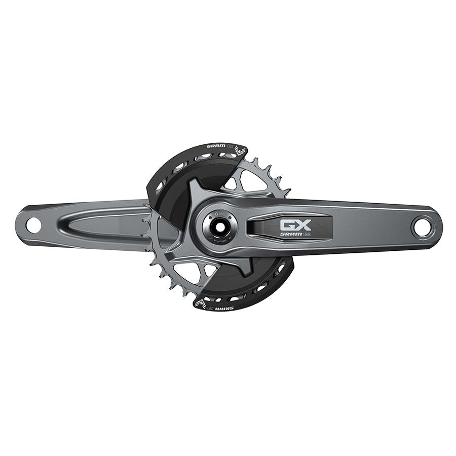 GX Eagle T-Type, Crankset, Speed: 12, Spindle: 28.99mm, BCD: Direct Mount, 32, DUB, 165mm, Black, Boost