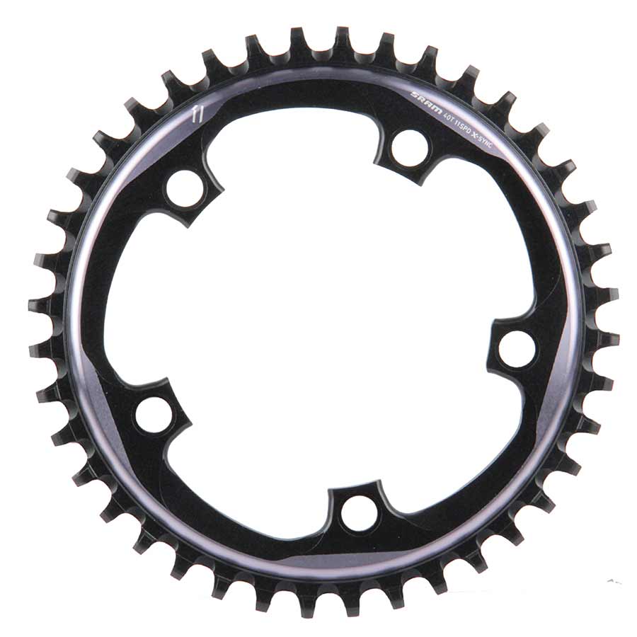 40T, 11sp, BCD: 110mm, 5 Bolts, X-Sync, Outer Chainring, For X-Sync, Aluminum, Grey, 11.6218.015.001