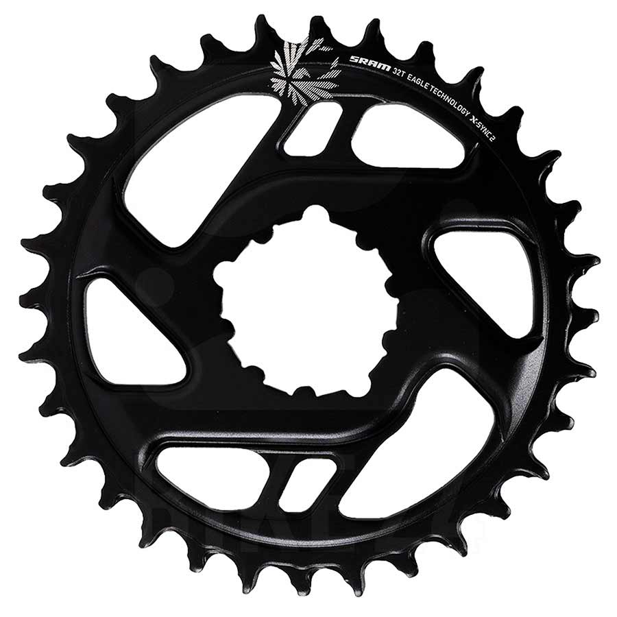 12SP X-Sync 2, 30T Chainring, 12sp, BCD: Direct Mount, 3mm offset, Aluminum, Black