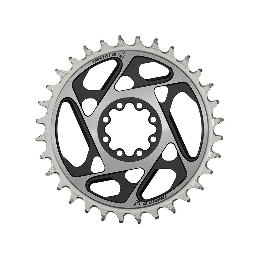 Eagle T-Type DM XX SL 0mm Offset, Chainring, Teeth: 32, Speed: 12, BCD: Direct Mount, Aluminum, Black