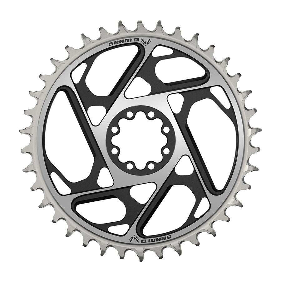 Eagle T-Type DM XX SL 3mm Offset, Chainring, Teeth: 38, Speed: 12, BCD: Direct Mount, Aluminum, Black