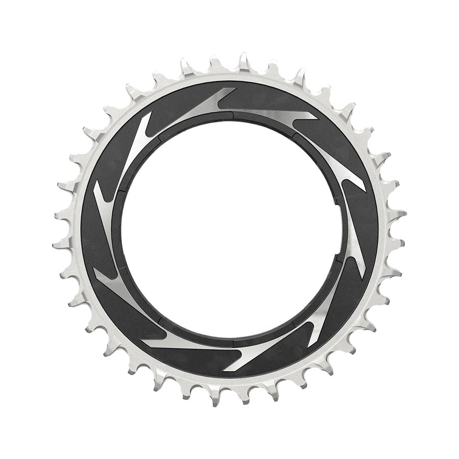 Eagle T-Type Thread Mount 0mm Offset, Chainring, Teeth: 36, Speed: 12, BCD: Thread Mount, Aluminum, Black