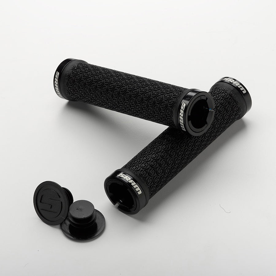 Lock-On, Grips, 130mm, Black, Pair