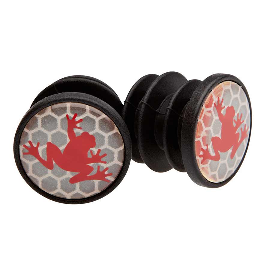 Leap Frog End Plugs, Bar End Plugs, 2pcs