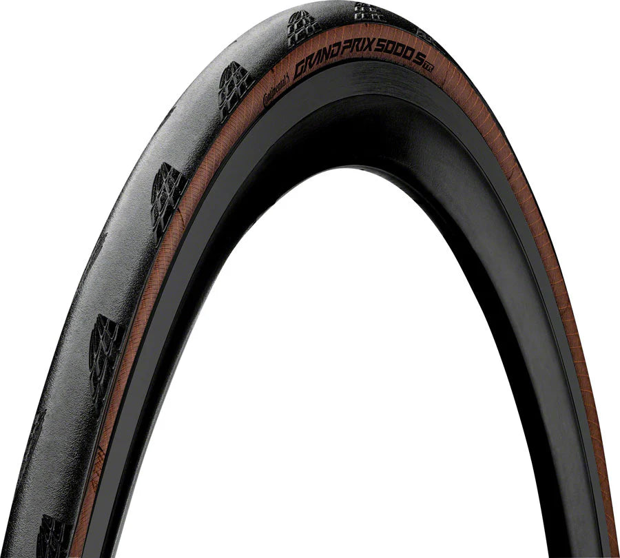 Continental Grand Prix 5000 S TR Folding Tire 700/28/Coffee