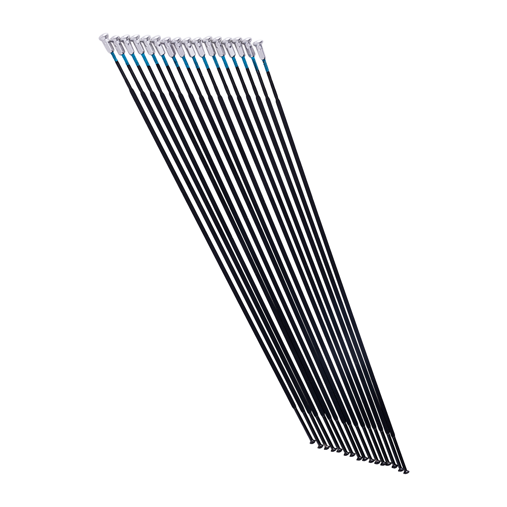 SPOKE KIT FOR WH-R9100-C60-TU F,SPOKE(256.5MMX16), NIPPLE X16