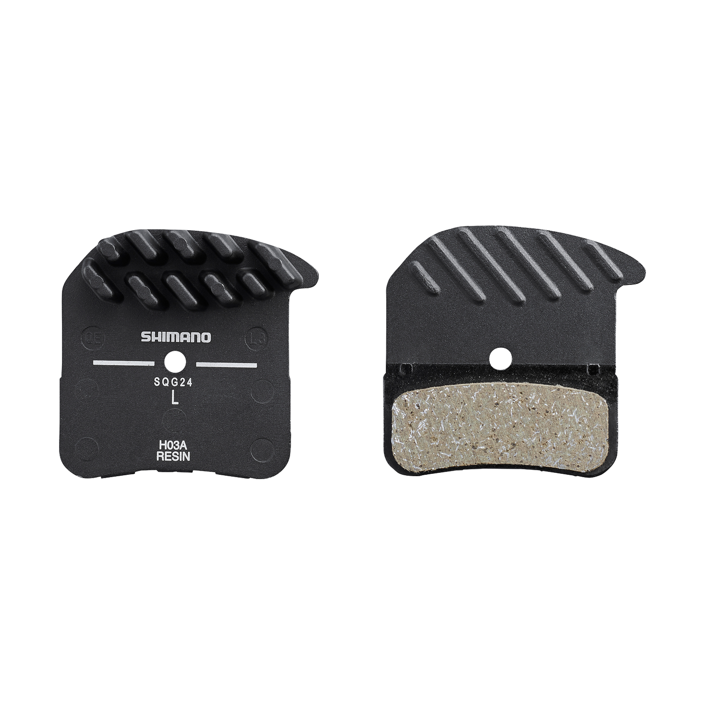 H03A-RF RESIN PAD W/FIN & SPRING