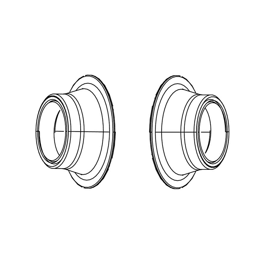 Zipp Front Axle Conversion Kits