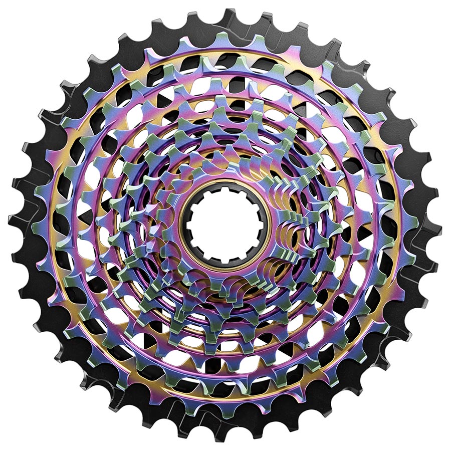 SRAM, XG-1290 E1, Cassette, Rainbow, Speed: 12, 10-36T, XD-R