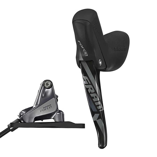Force 1 HRD, Road Hydraulic Disc Brake, Front, Flat mount, Dropper Remote, Black