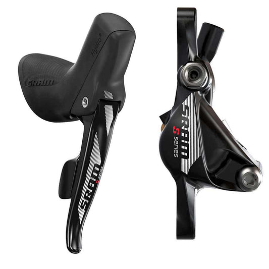 700, Road disc brake with shift/brake lever combo, Front, 2sp