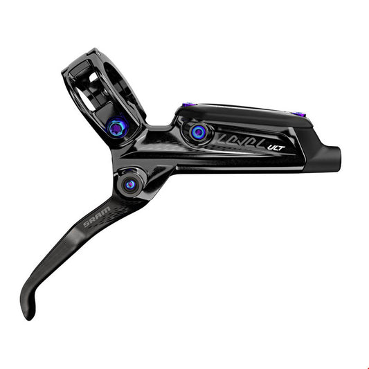 Level Ultimate B1, MTB Hydraulic Disc Brake, Rear, Post mount, Rainbow Hardware