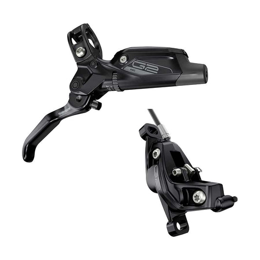 G2 RSC A2, MTB Hydraulic Disc Brake, Front, Post mount, Disc: Not included, Black