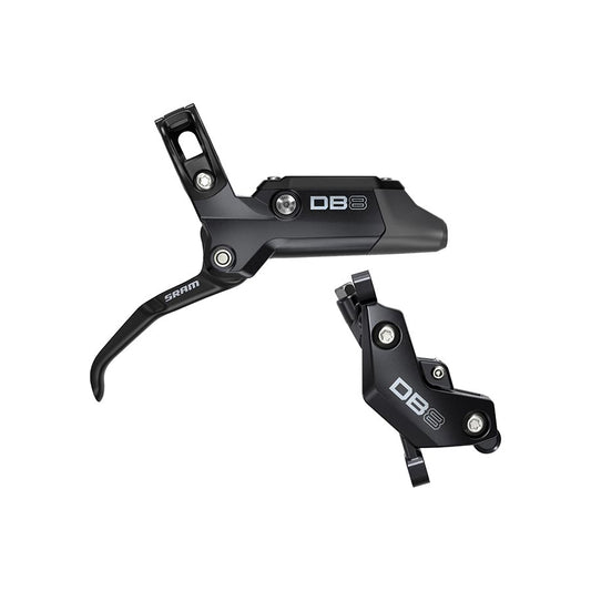 DB8, MTB Hydraulic Disc Brake, Rear, Post mount, Disc: Not included, Black