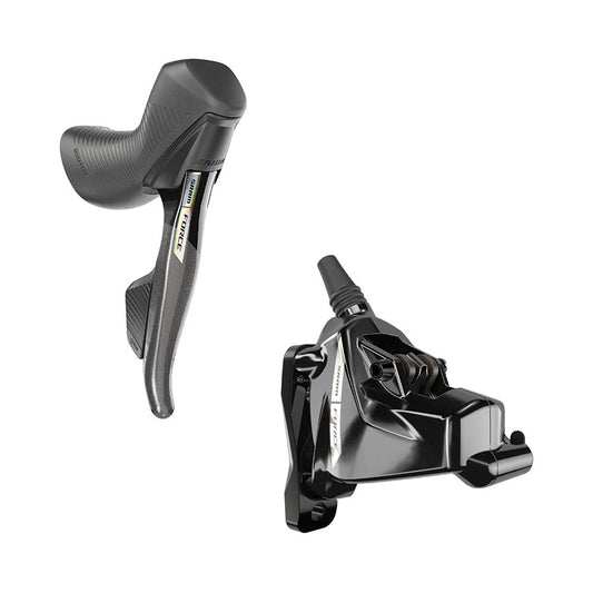 Force D2, Road Hydraulic Disc Brake, Right, Flat mount, Black