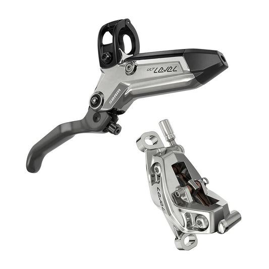 Level Ultimate Stealth 4P, MTB Hydraulic Disc Brake, Front, Post mount, Silver