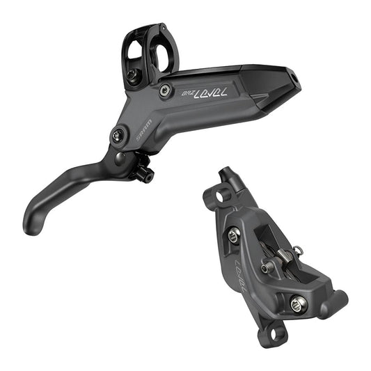 Level Bronze Stealth 4P, MTB Hydraulic Disc Brake, Front, Post mount, Grey