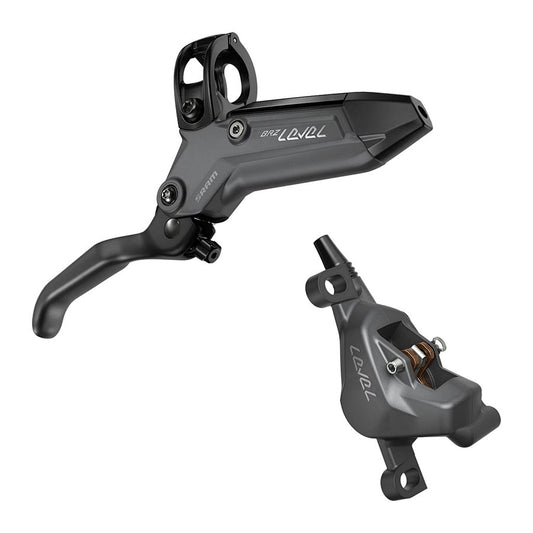 Level Bronze Stealth 2P, MTB Hydraulic Disc Brake, Front, Post mount, Grey