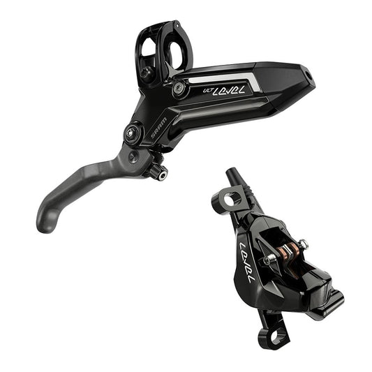 Level Silver Stealth 4P, MTB Hydraulic Disc Brake, Rear, Post mount, Black