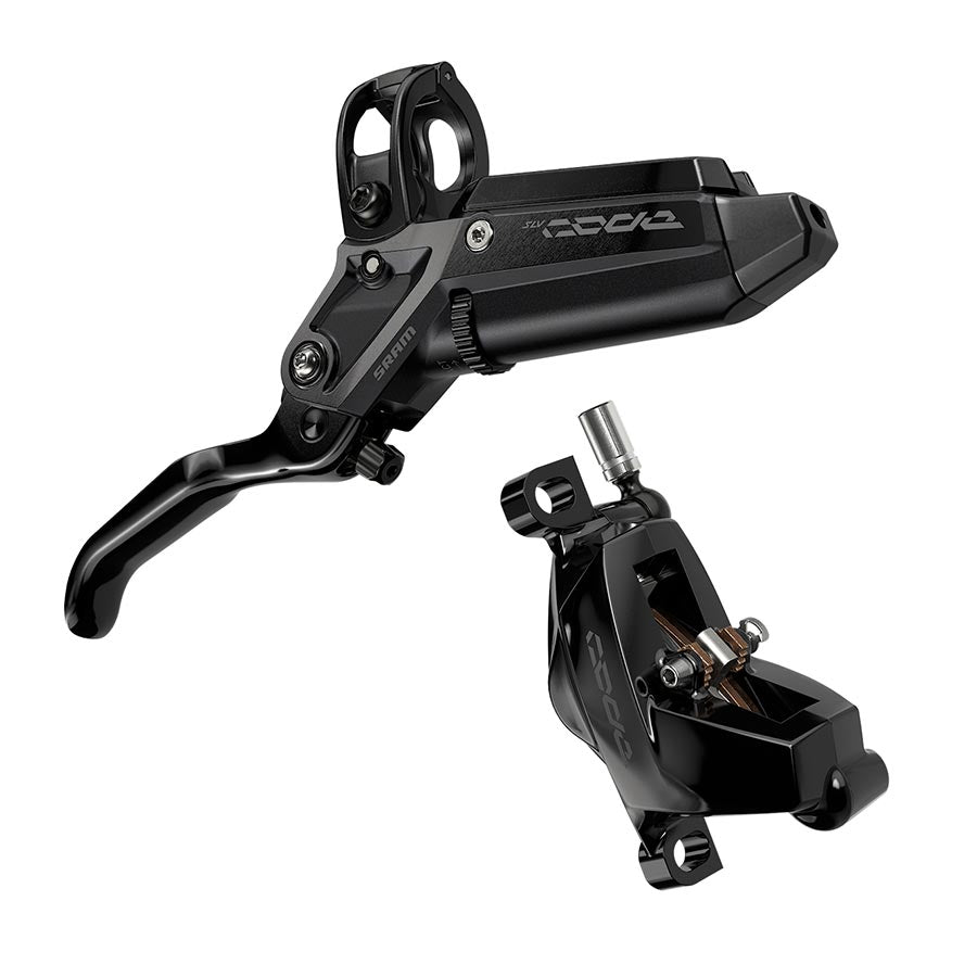 Code Silver Stealth, MTB Hydraulic Disc Brake, Front, Post mount, Black