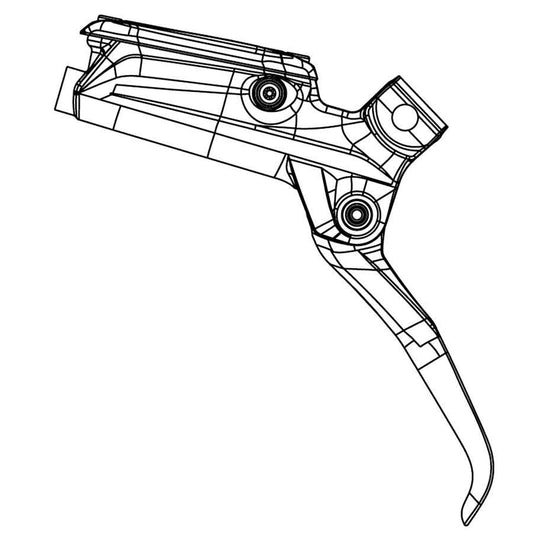 Level TLM Gen 2, Hydraulic brake lever, Grey