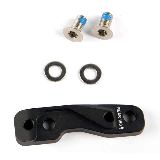 Disc brake adapter, Flat Mount, Rear, 160