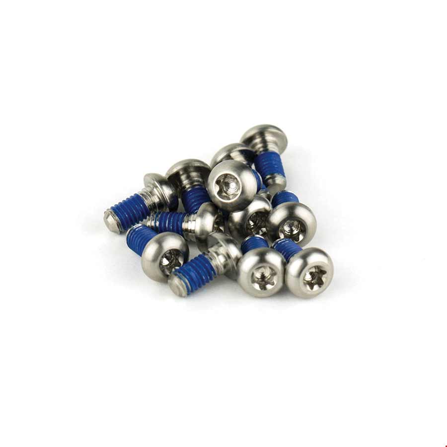 Titanium Rotor Bolts, Silver, 12pcs