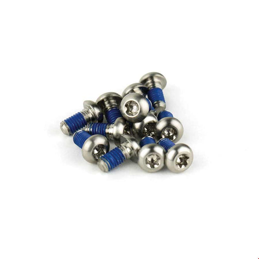 Titanium Rotor Bolts, Silver, 12pcs
