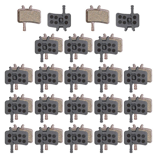 Disc Brake Pads - 20 Sets, Disc Brake Pads, Shape: Avid Juicy/BB7, Organic, 20pcs
