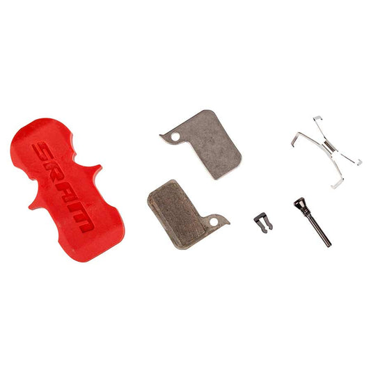 Level TLM, Level Ultimate, HRD, Disc Brake Pads, Shape: SRAM Monoblock, Organic - Quiet, Pair