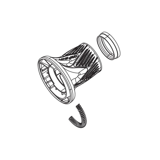 Twist Shifter Grip for XX/X0, Rear, 11.7018.010.001
