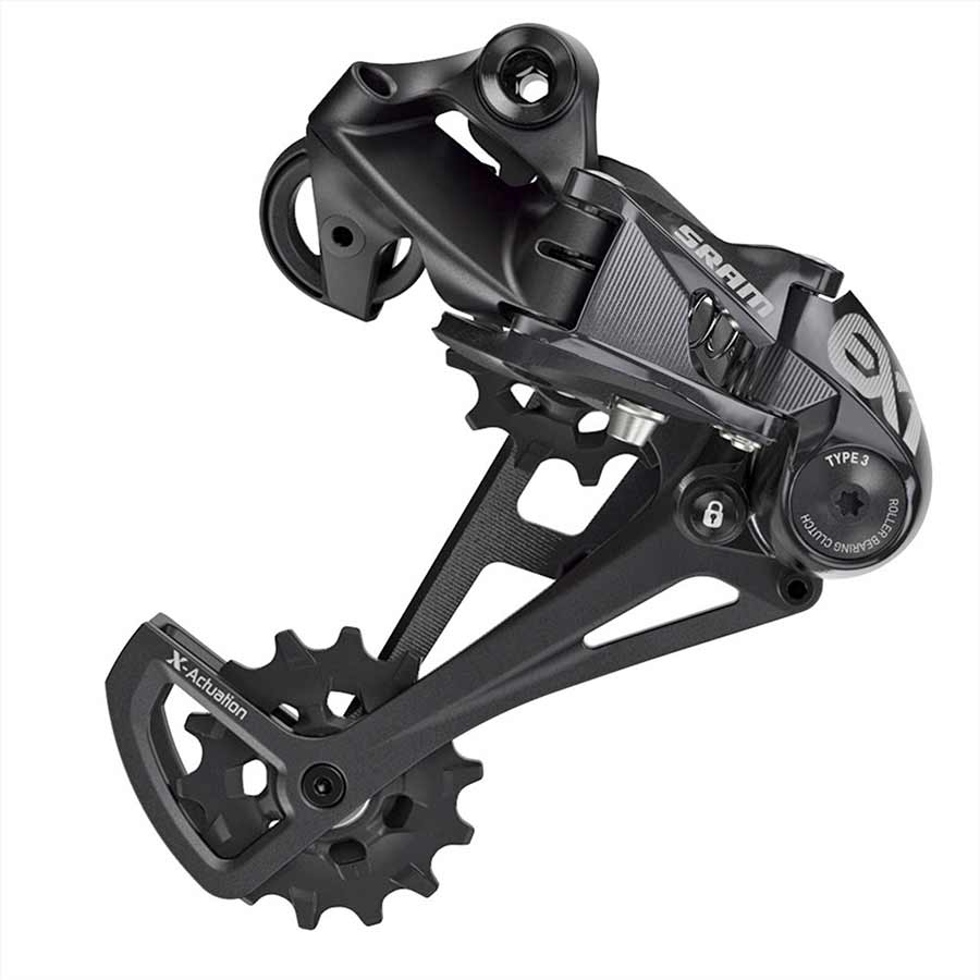 EX1, Rear derailleur, 8sp., Black