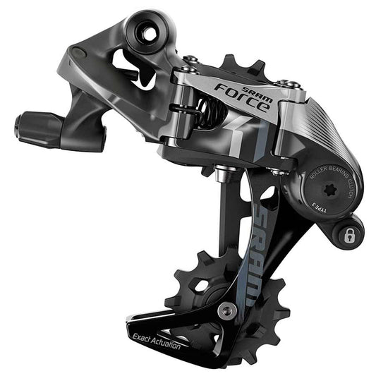 Force1 Type 3.0, Rear derailleur, 11sp., Long, Black