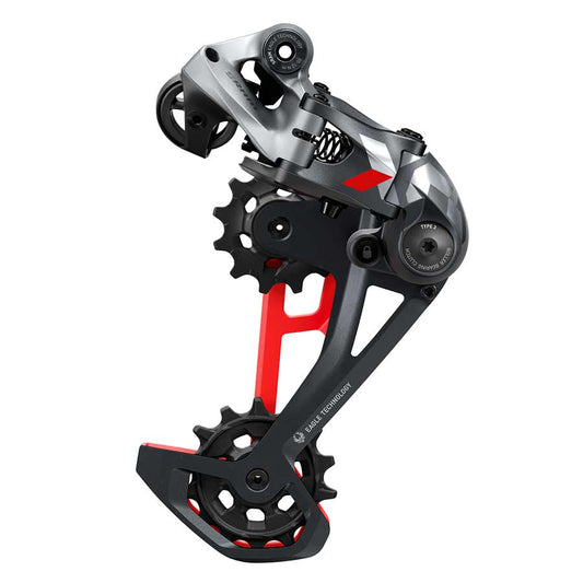 X01 Eagle B2, Rear Derailleur, Speed: 12, Red