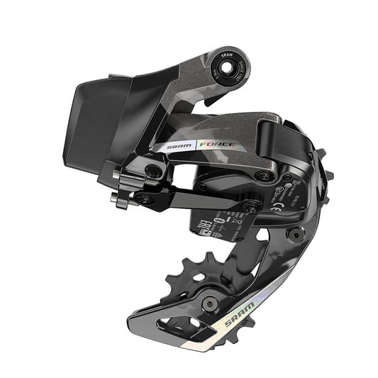 Force AXS D2, Rear Derailleur, Speed: 12, Black
