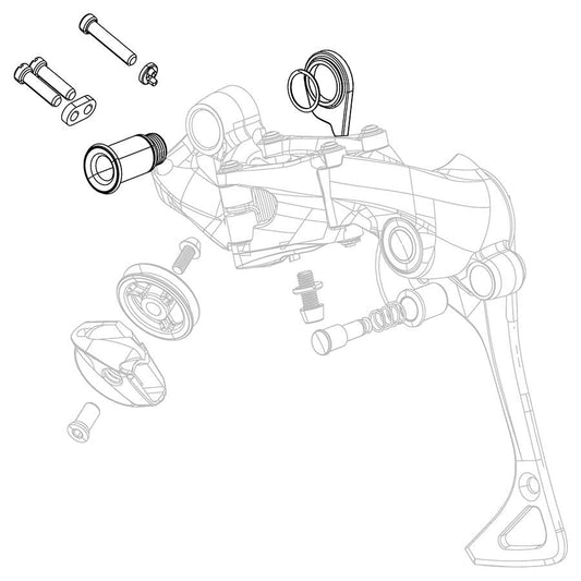 XX1, B-Bolt and limit screws kit