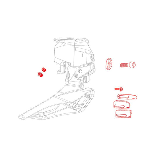 11.7618.007.001, Force eTap AXS Front Derailleur Parts Kit