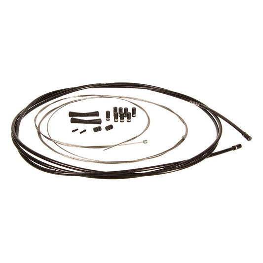 Shifter Cable and Housing Set, Stainless Steel, Black, Shimano/Kit