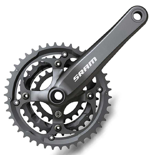 S600 3.0, Crankset, 8sp, 175mm, 22/32/42, BCD: 64/104, Square, CL: 51mm, Black