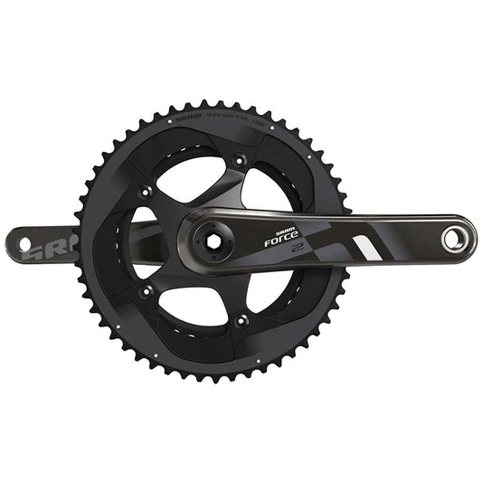 Force 22, Crankset, Speed: 11, Spindle: 30mm, BCD: 130, 39/53, BB30/PF30, 165mm, Carbon, Road