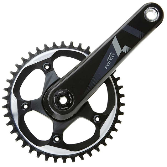 Force1, Crankset, 11 sp., 175mm, 42T, BCD:110mm, GXP, 68mm, 45.5mm, Black