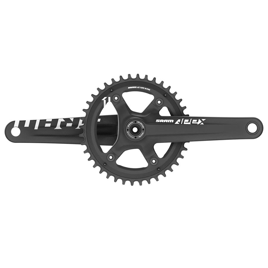 Apex 1, Crankset, Speed: 10/11, Spindle: 30mm, BCD: 110, 42, BB30/PF30, 175mm, Black, Road